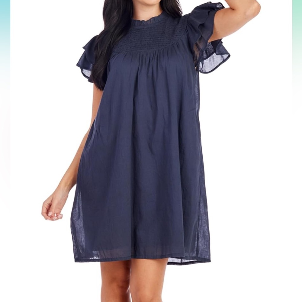 Mud Pie Blue Women's Dress